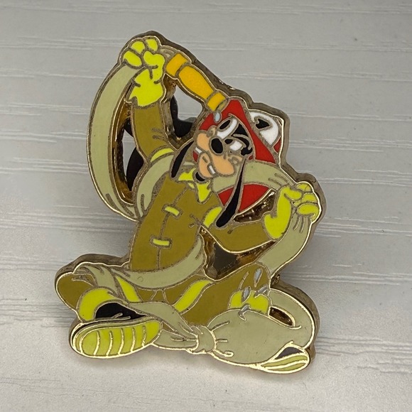Disney Jewelry - Disney Goofy Firefighter Pin Authentic Disney Pin Trading